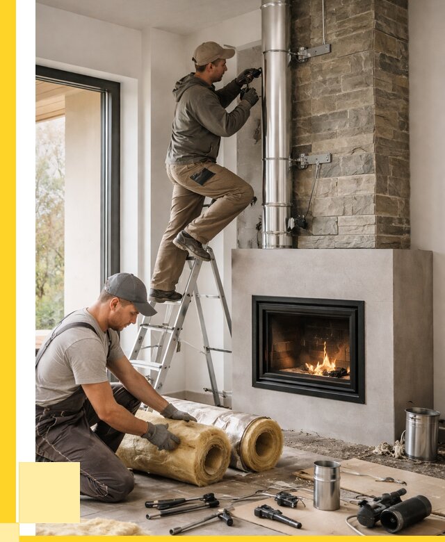 Монтаж дымоходов для каминов в Камне-на-Оби от 15225 р. ЭриданКно