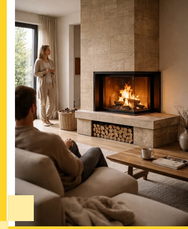 Угловые камины из кирпича установка в Камне-на-Оби от 152250 р. ЭриданКно