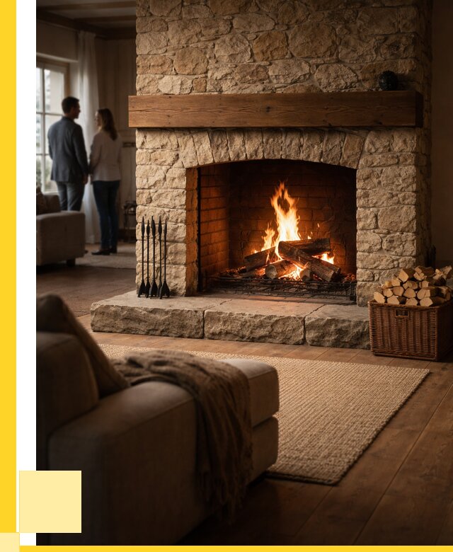 Открытые камины под ключ в Камне-на-Оби от 152250 р. ЭриданКно