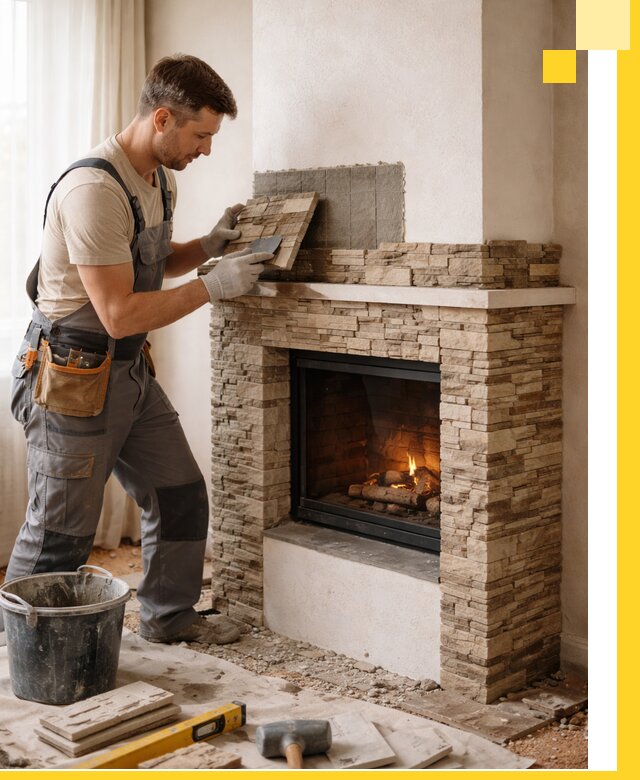 Изготовление и монтаж каминов для дома под ключ в Камне-на-Оби