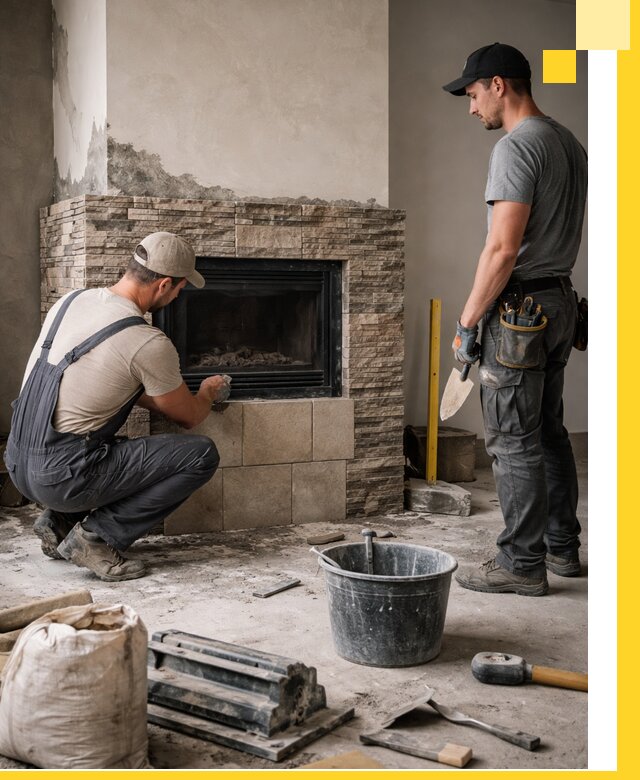 Камины под ключ в Камне-на-Оби: проект, изготовление и монтаж