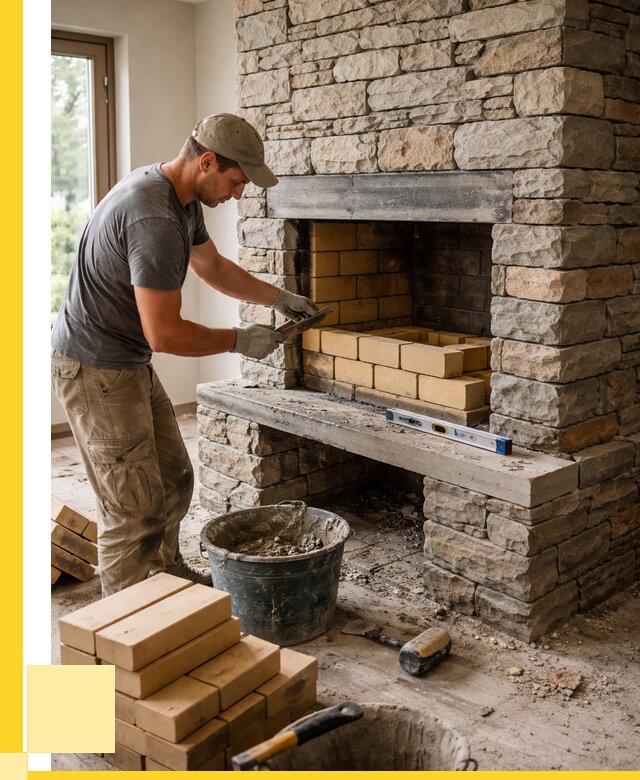 Кладка каминов и камина в Камне-на-Оби от 25375 р. ЭриданКно