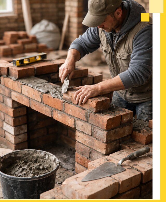 Кладка каминов под ключ в Камне-на-Оби профессиональная отделка и монтаж