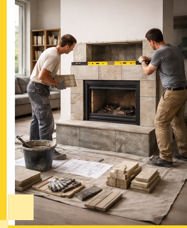 Монтаж каминов и установка в Камне-на-Оби от 45675 р. | ЭриданКно