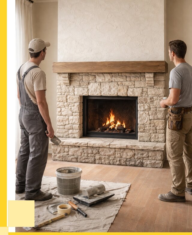 Отделка каминов в Камне-на-Оби от 6598 р. под ключ | ЭриданКно