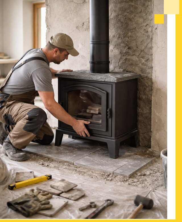 Профессиональный монтаж печей и каминов в Камне-на-Оби под ключ