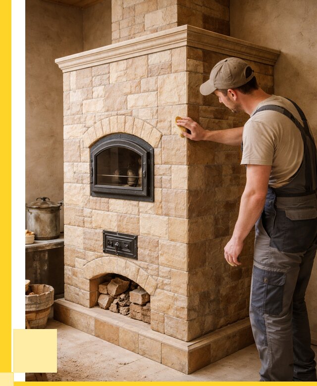 Облицовка печей в Камне-на-Оби от 4568 р. под ключ | ЭриданКно