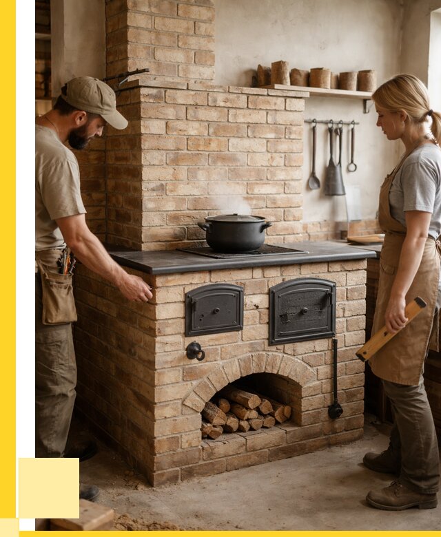 Варочно отопительные печи в Камне-на-Оби от 91350 р. | ЭриданКно