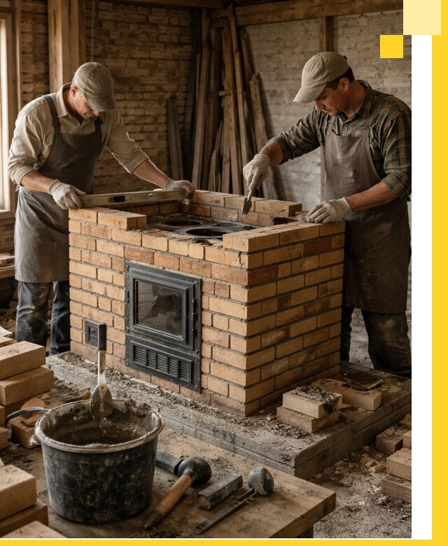 Изготовление и установка варочных печей под ключ в Камне-на-Оби