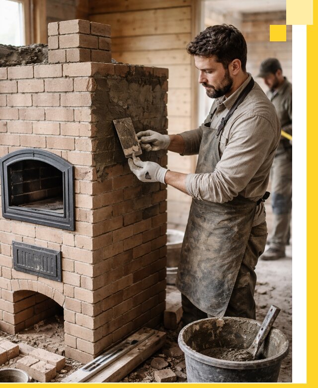 Изготовление и установка печей-шведок под ключ в Камне-на-Оби