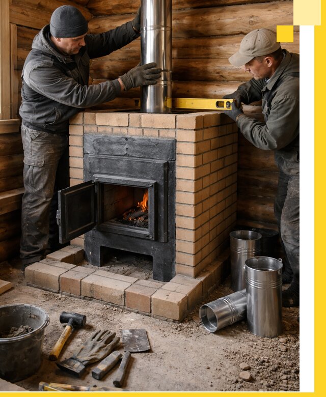 Проектирование, изготовление и установка банных печей в Камне-на-Оби