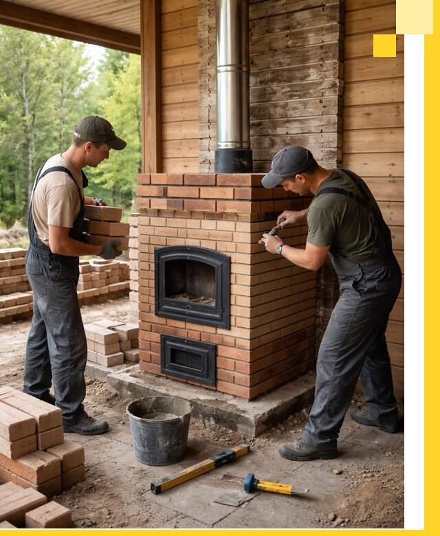 Производство и установка дачных печей под ключ в Камне-на-Оби