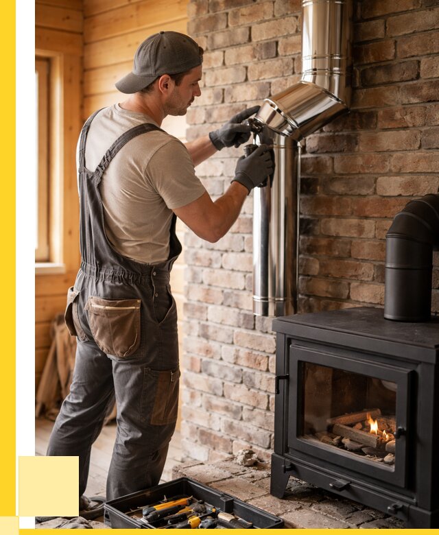 Монтаж дымоходов для печей в Камне-на-Оби от 7613 р. | ЭриданКно