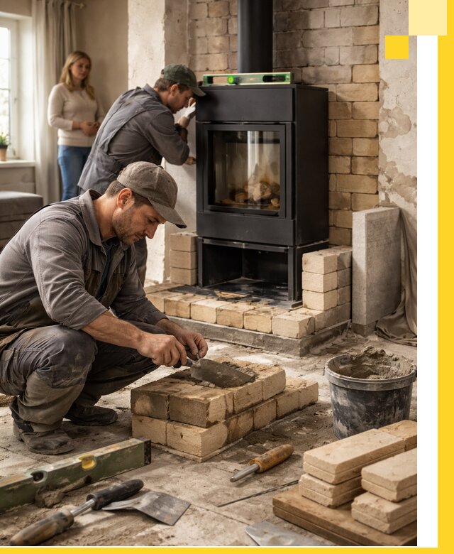 Печи и камины под ключ: проект, установка в Камне-на-Оби