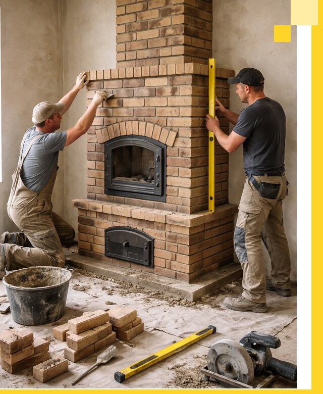 Продажа и установка печей и каминов для дома под ключ в Камне-на-Оби