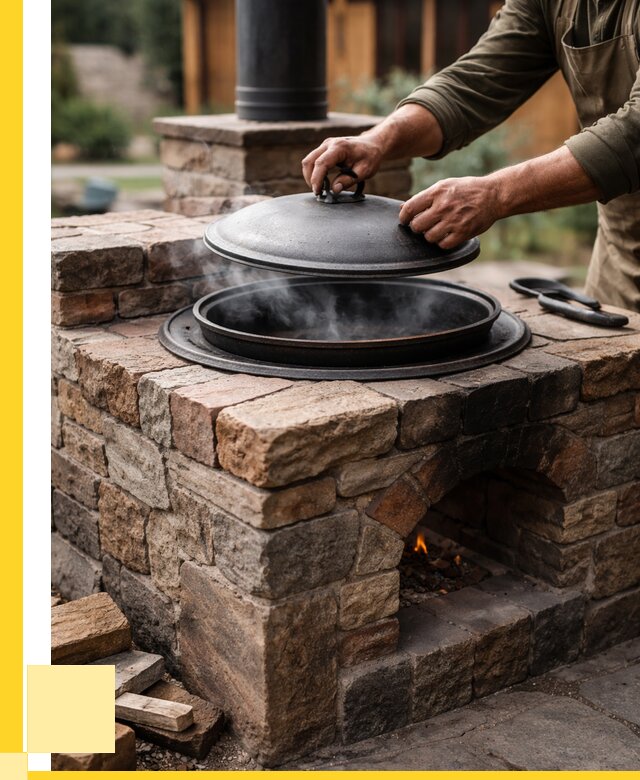 Печи для казана в Камне-на-Оби по цене от 18270 р. | ЭриданКно