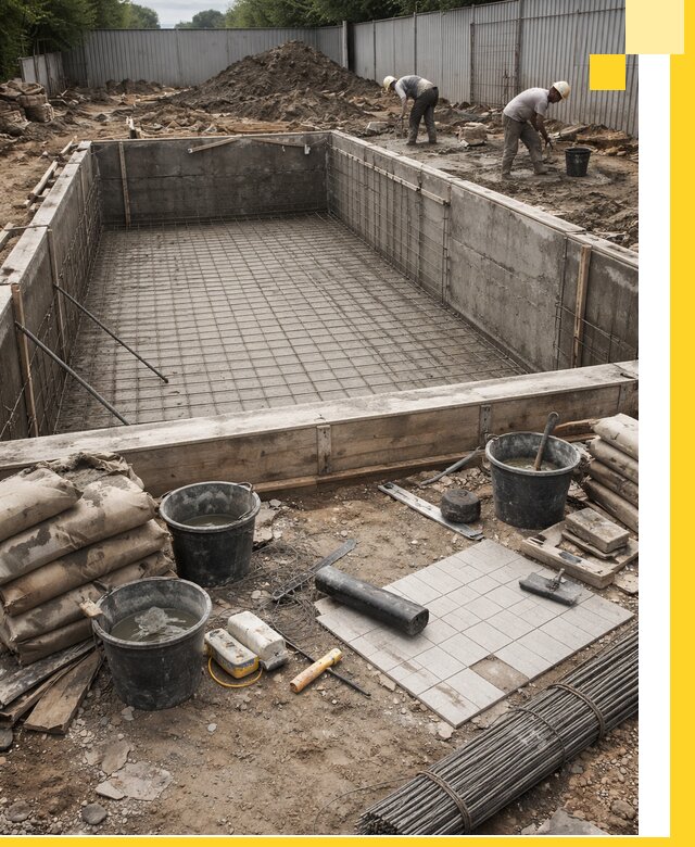 Строительство бассейнов под ключ в Камне-на-Оби, дизайн и монтаж