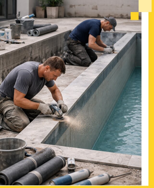 Профессиональный ремонт бассейнов под ключ в Камне-на-Оби