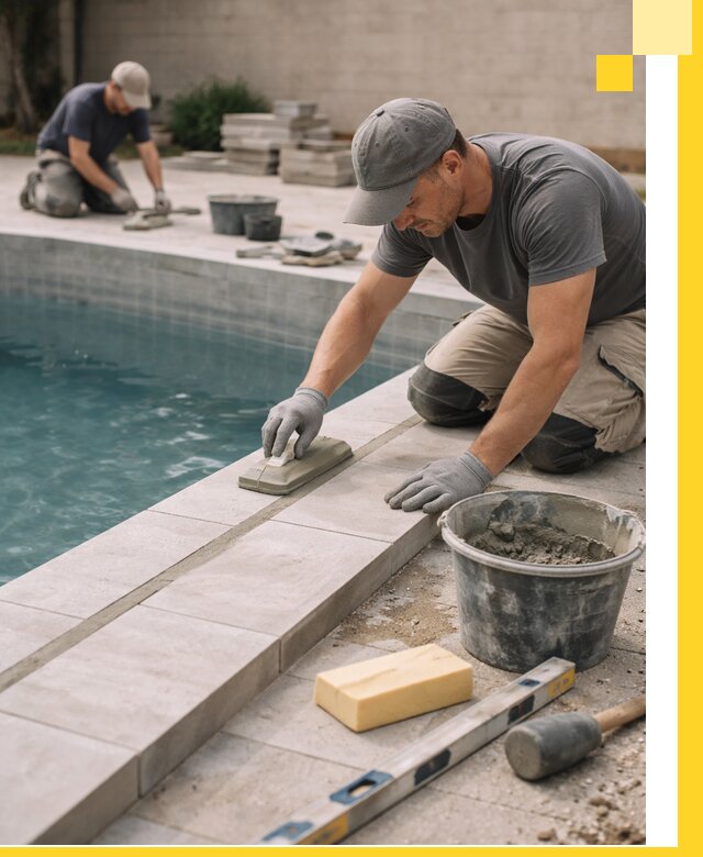 Отделка бассейнов в Камне-на-Оби: декоративная отделка и гидроизоляция