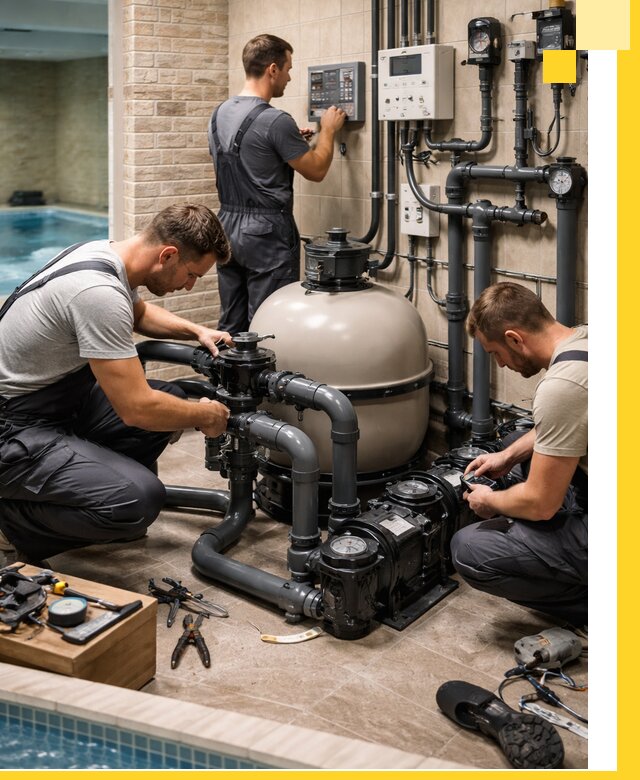 Комплексное оборудование для бассейнов под ключ в Камне-на-Оби