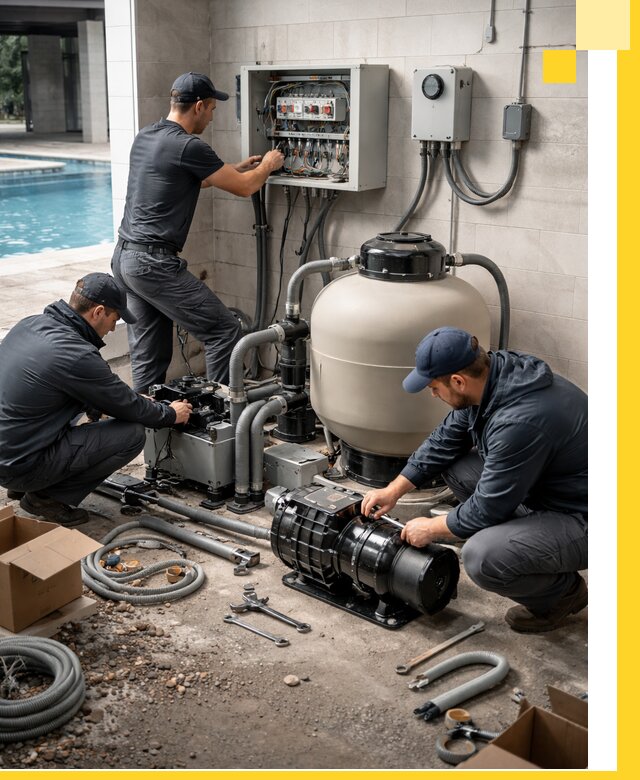 Профессиональный монтаж оборудования для бассейнов в Камне-на-Оби