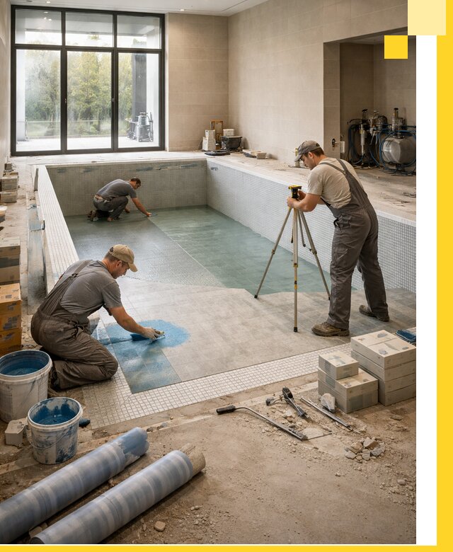 Проект и строительство закрытых бассейнов в Камне-на-Оби под ключ