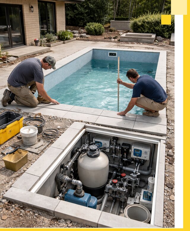 Строительство качественных домашних бассейнов под ключ в Камне-на-Оби