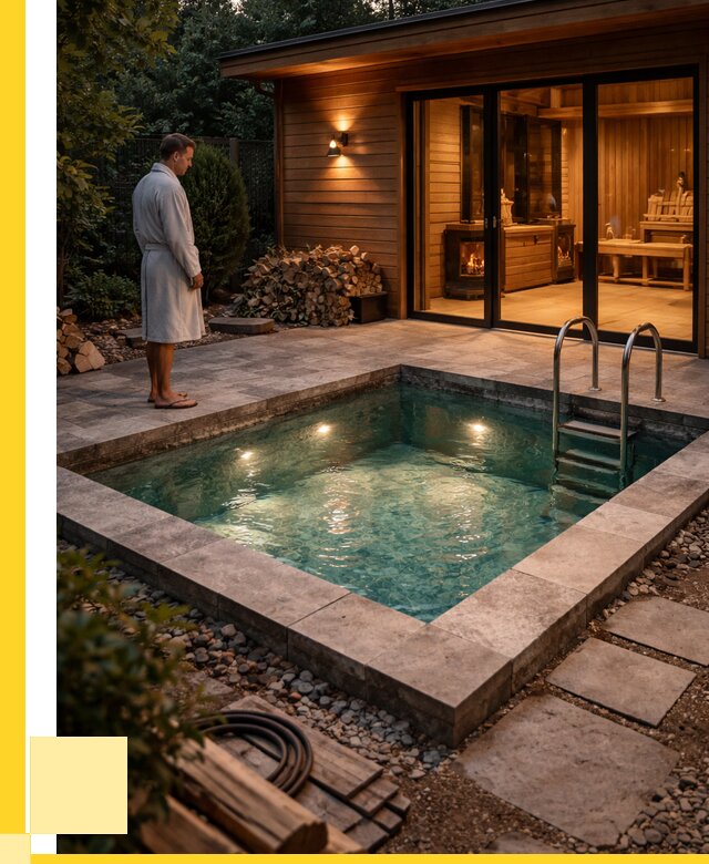 Бани с бассейном под ключ в Камне-на-Оби от 96425 р. | ЭриданКно