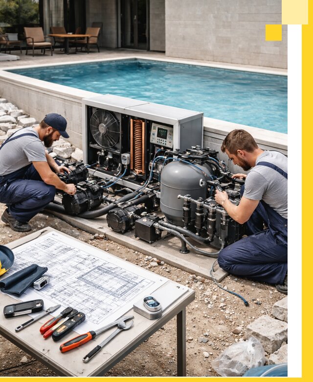 Проектирование и монтаж бассейнов с подогревом в Камне-на-Оби