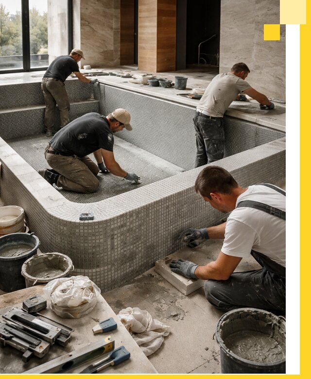 Строительство и установка СПА бассейнов под ключ в Камне-на-Оби