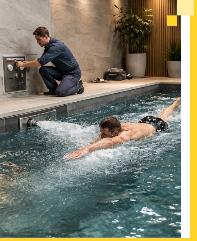 Проектирование и монтаж бассейнов с противотоком в Камне-на-Оби