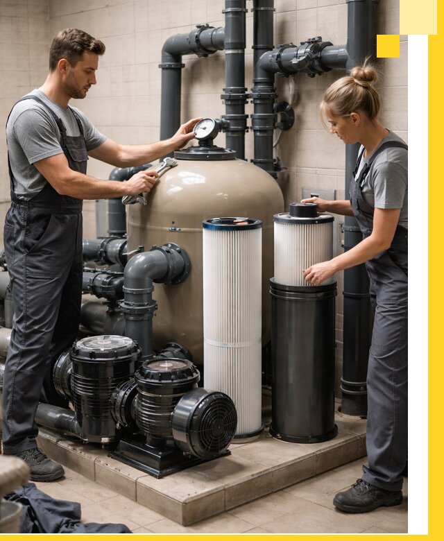 Фильтры и системы фильтрации для бассейнов в Камне-на-Оби