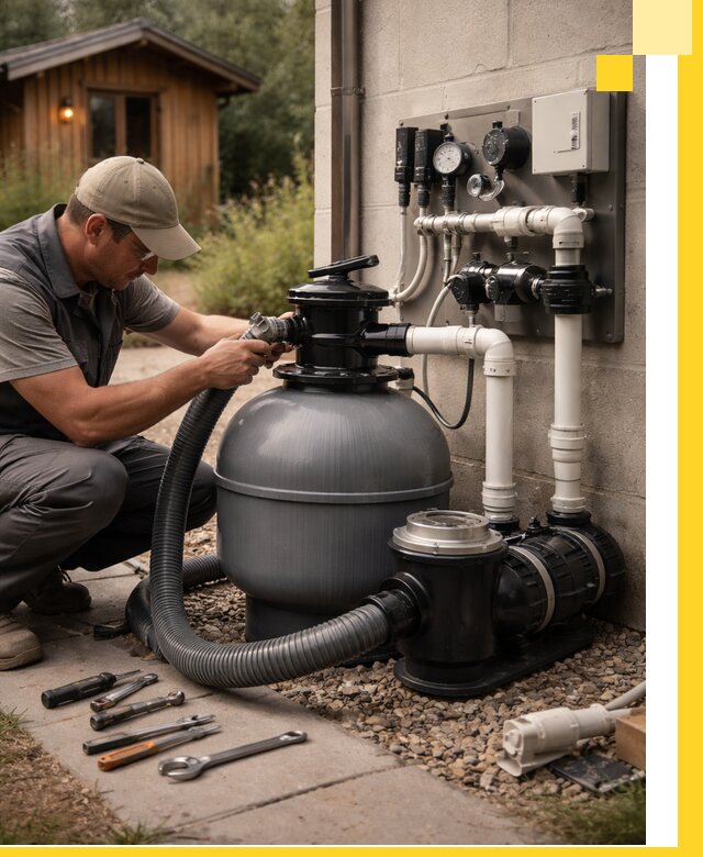 Продажа и монтаж фильтров и насосов для бассейнов в Камне-на-Оби