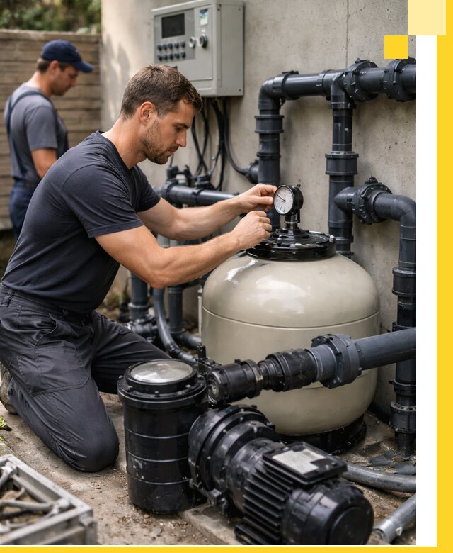 Поставка и монтаж фильтровального оборудования для бассейнов в Камне-на-Оби