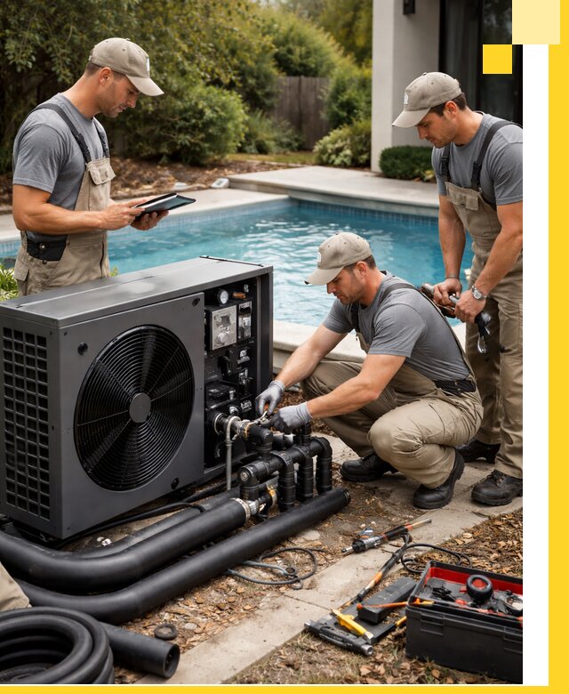 Проектирование и установка тепловых насосов для бассейнов в Камне-на-Оби