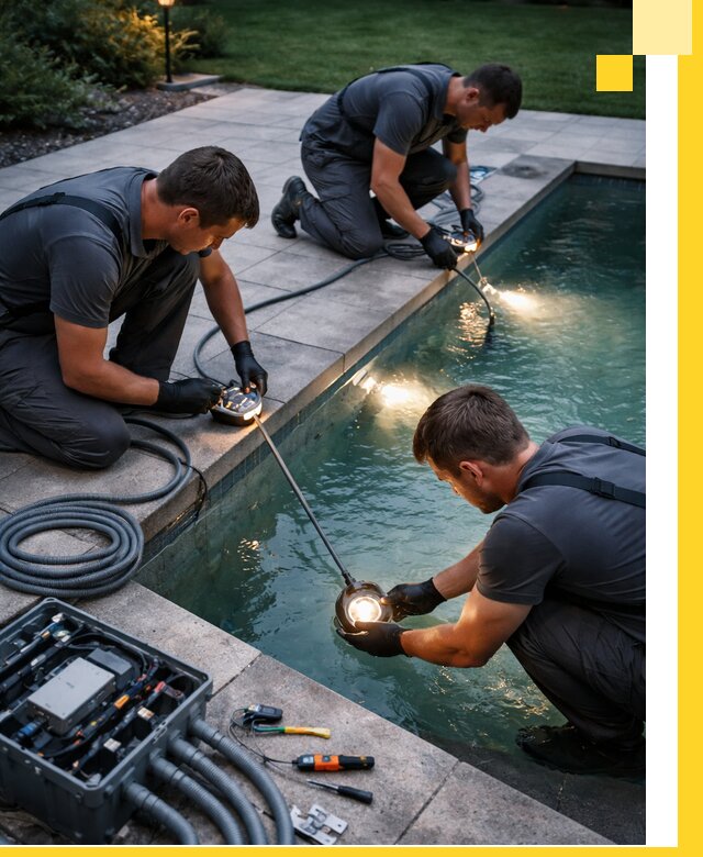 Профессиональное освещение бассейнов в Камне-на-Оби: дизайн и монтаж