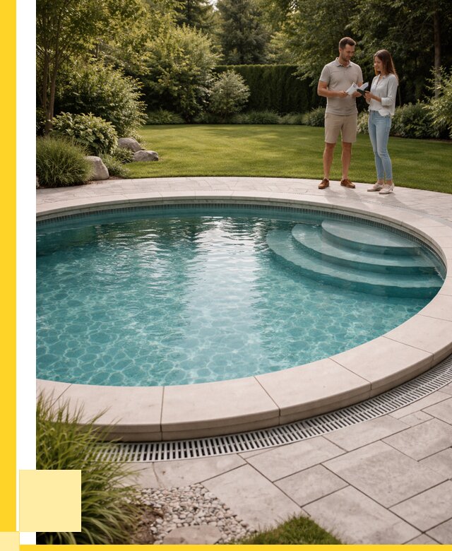 Круглые каркасные бассейны купить в Камне-на-Оби от 253750 р. | ЭриданКно