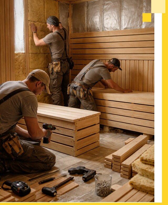 Профессиональное строительство саун под ключ в Камне-на-Оби