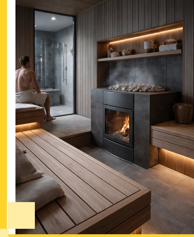 Проект сауны в частном доме в Камне-на-Оби от 35525 р. | ЭриданКно