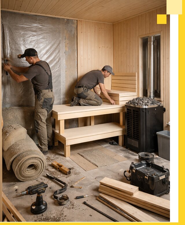 Проекты саун под ключ в Камне-на-Оби дизайн и строительство