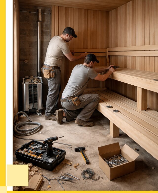 Монтаж саун под ключ в Камне-на-Оби от 121800 р. | ЭриданКно