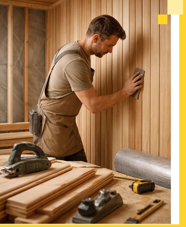 Профессиональная отделка саун и парных под ключ в Камне-на-Оби