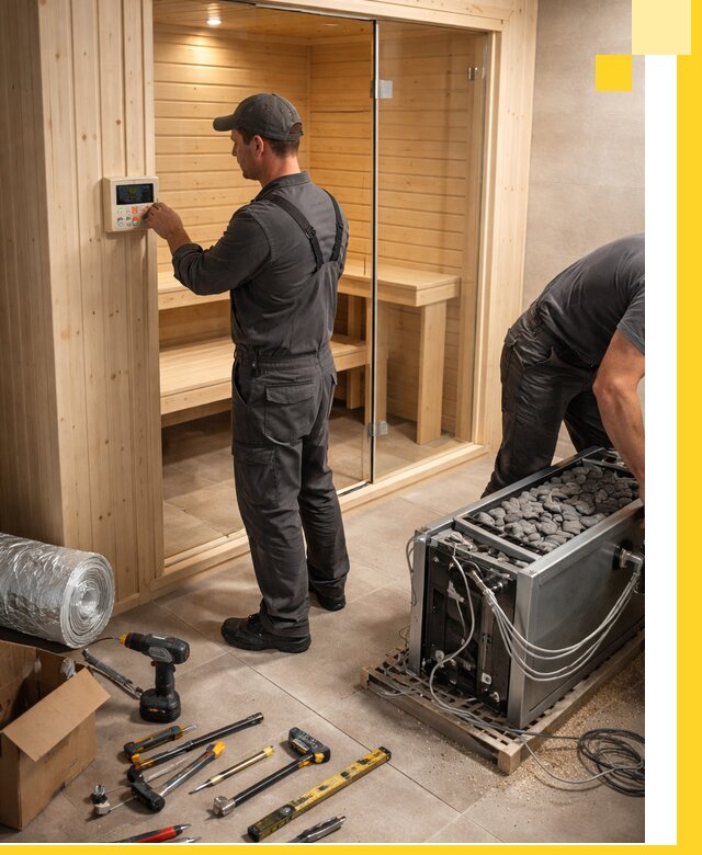 Поставка, установка и монтаж электрических саун в Камне-на-Оби