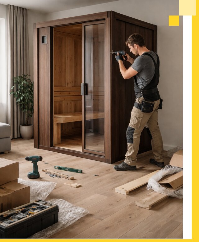 Установка и производство мини саун под ключ в Камне-на-Оби