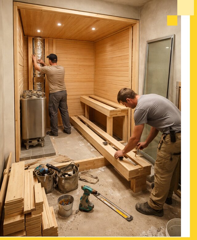 Проектирование и установка домашних саун под ключ в Камне-на-Оби