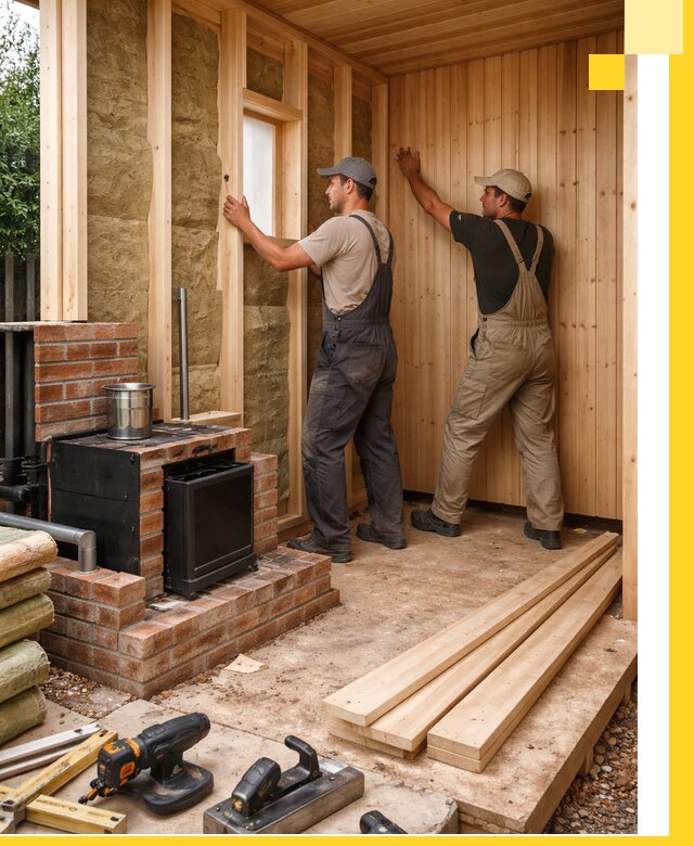 Строительство и установка дачных саун под ключ в Камне-на-Оби