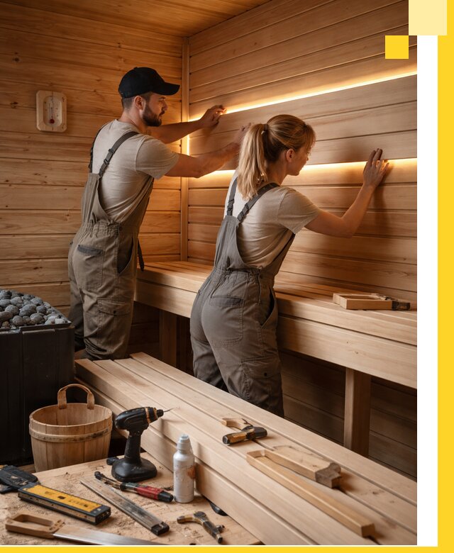 Дизайн саун и бань под ключ с индивидуальным проектом в Камне-на-Оби