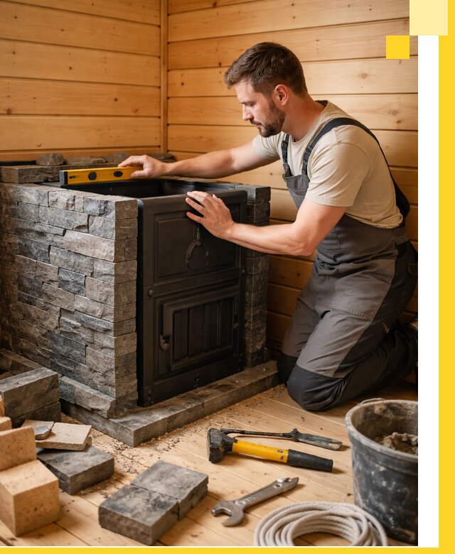 Производство и установка печей для саун под ключ в Камне-на-Оби