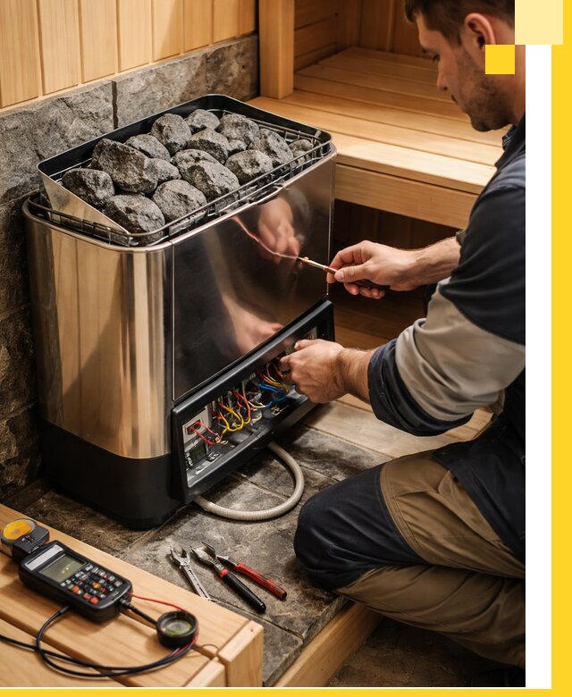 Продажа и установка электрокаменок для саун в Камне-на-Оби