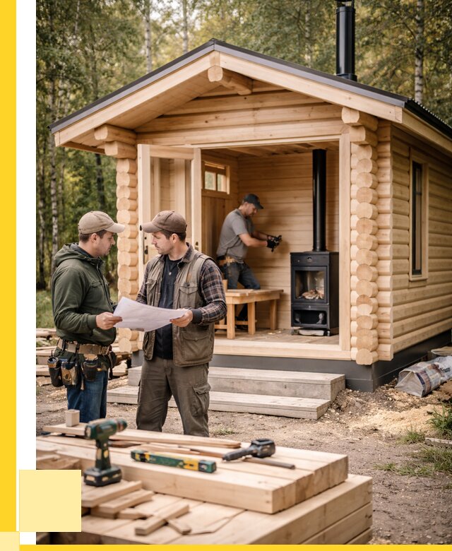 Монтаж бань под ключ в Камне-на-Оби — от 203000 р. | ЭриданКно